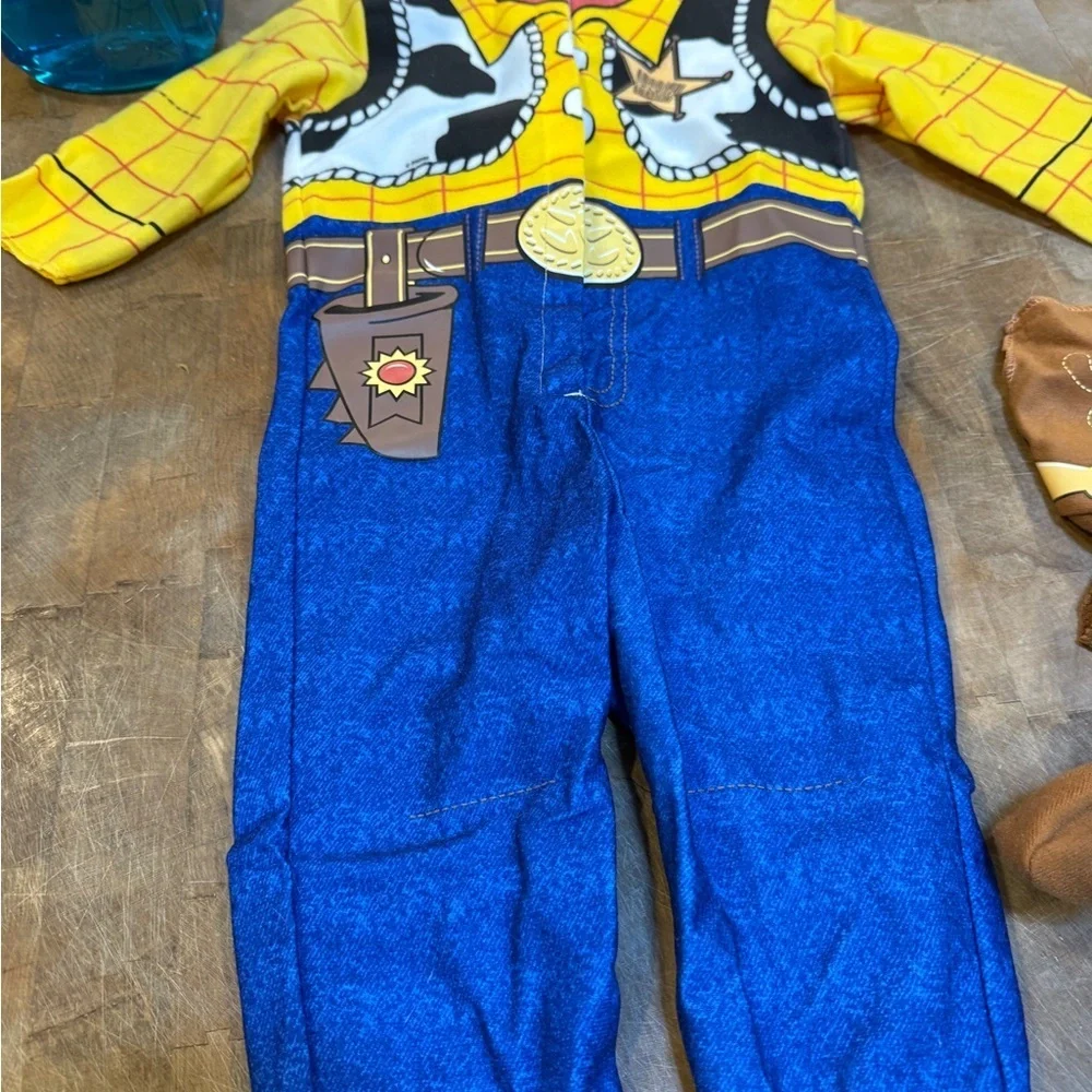 Disney Pixar Toy Story Woody Cowboy Costume Sz 12-18 months Halloween Costume - Picture 4 of 14